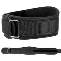 Cinturón De Pesas Para Gimnasio Ajustable Soporte De Cintura Para Squat Dumbbell Barbell Muay Thai Deadlifts Fitness Negro Y Azul - details 9