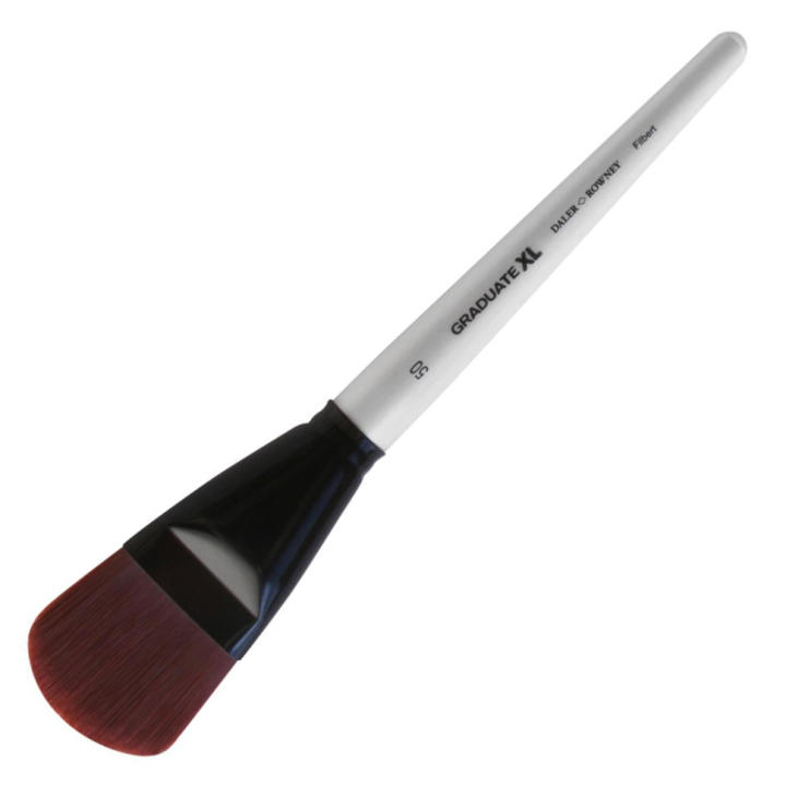 Daler-rowney : graduate xl : rigid synthetic hair brush : cat's tongue : no. 50