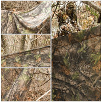 Malla De Camuflaje 59"W 1.5m*2 3 4 5 6 8 10 12m Para Caza Y Uso Militar Sombra De Árbol Translúcido Protección Solar Jardín - details 1