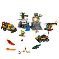 Bloques De Construcción Creativos De Helicóptero Y Coche De Exploración En El Árbol Serie De Aventura Para Niños Juguetes De Rompecabezas Educativos Regalos - details 5