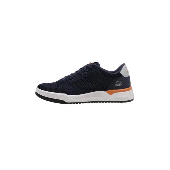 Skechers RELAXED FIT: CORLISS - DORSET Deportivas Planas Hombre Azul - 1