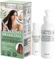 Alisado Brasileño De Keratina y Coco VegLiss Liso hasta 12 semanas - details 0