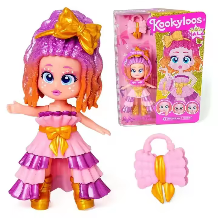Muñeca Kookyloos Golden Gala Victoria con accesorios 35054 MAGIC - 1