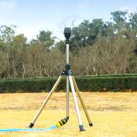 Riega Juego De Tripode De Acero Inoxidable Automático 360 Grados Para Jardín Herramienta De Riego De Arco De Agua Para Césped - details 7