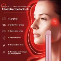 Tratamiento de luz roja para Cara, Varita de rejuvenecimiento 4 en 1: masaje de estiramiento de la piel, y reducción de antienveje Arrugas, herramienta de cuidado facial Y - details 3
