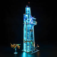 Set De Iluminación LED LocoLee 76269 Para Bloques De Construcción Avengers Tower Accesorios De Iluminación Incluidos - details 5