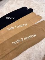 MEDIAS DE MUJER 40 DENS-pack de 2 medias de lycra muy resistente -panty de mujer -panty para vestir .medias PUSH UP, cintura reforzado con elastico confort. medias punta transparente.tallas unica .3 tonos para elegir. - details 1