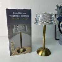 Lámpara De Noche LED Recargable Táctil Para Dormitorio Estudio Lámpara De Mesa De Vidrio Decoración De Ambiente Luz Nocturna Para Cama - details 8