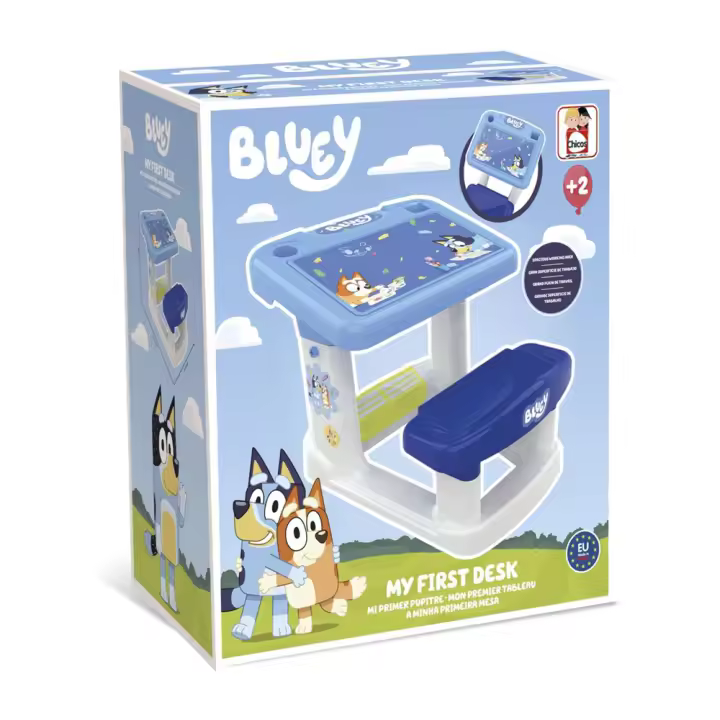 Pupitre con banco Bluey 57X73X49 cm (Chico's 51084) - 1