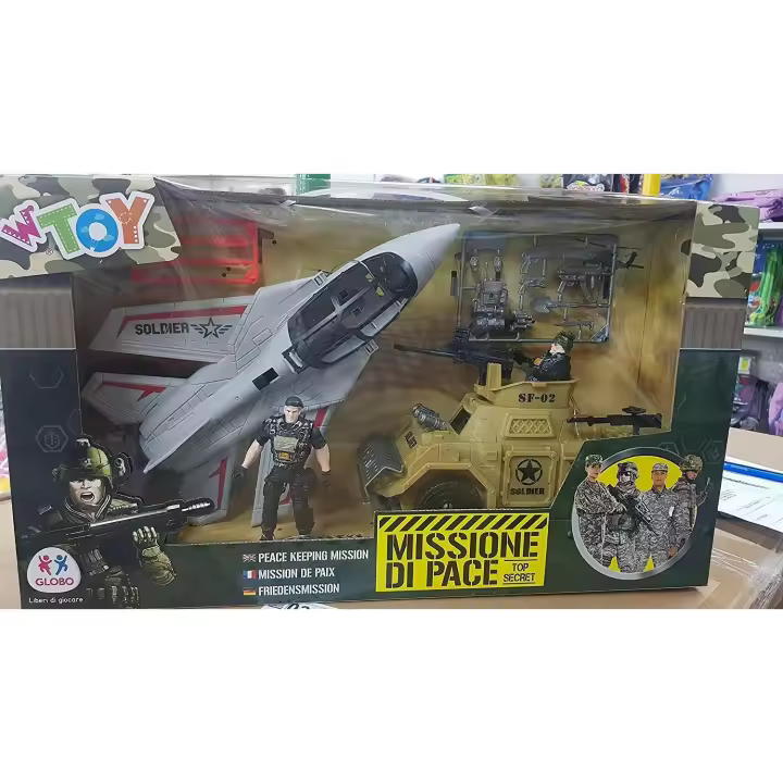 PLAYSET MILITAR WITH EL PERSONAJE SOG EN LA UNIDAD DE ELECCIÓN VENTA PLAYSET BEBÉ. - 1