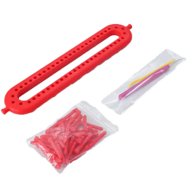 Kit De Máquina De Tejer Para Bufanda DIY Herramienta De Artesanía Para Tejer Suéteres Chales Y Mantas Material Plástico - 1