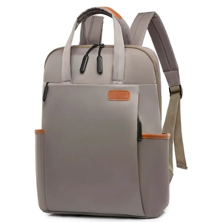 Mochila De Computadora Para Mujer Multifuncional Gran Capacidad Impermeable De Oxford Moda Estudiante Bagaje De Viaje - 1