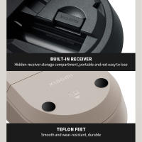Teclado Y Ratón Inalámbricos Xiaomi 2024 Para Oficina 2.4GHz Portátiles Minimalistas Negros Con 104 Teclas USB Para Computadora - details 10