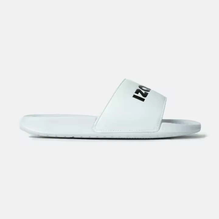 Izas - Chanclas de Pala Unisex - Chanclas Cómodas y Ligeras para Hombre y Mujer - con Acabados Suaves para Evitar Rozaduras - Sujeción con Doble Cierre de Velcro - Slide Negro - Talla 35-36 - 1