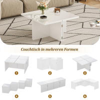 Mesa de Café Artesanal with Tabla de Brillo Profundo + Free Combinación: Modern Diseño, Estilo Elegant y Functionalidad Única - details 2