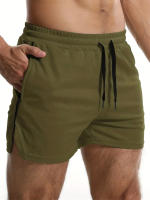 Shorts De Running Para Hombre Estilo Verano Deporte Fitness Malla Secado Rápido Transpirable Entrenamiento Pantalones De Sudor - details 29