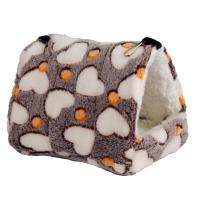 1 PC Almohadilla De Algodón Suave Para Ratoncillo Cojín De Dormir Para Animales Pequeños Casa De Hamster Invierno Cálido Color Aleatorio - details 2