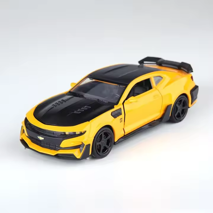 Modelo De Coche Chevrolar Camaro a Escala 1:32 En Aleación De Zinc Con Sonido Y Luz Vehículo De Juguete Para Niños Regalo De Cumpleaños - 1