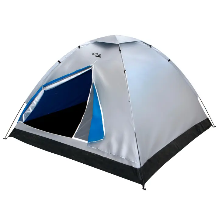 Tienda campaña 4 personas 205x205x130 cm Aktive - 1