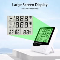 Medidor De Temperatura Y Humedad Digital HTC-1 HTC-2 Con Pantalla LCD Estación Climática Para Interior Y Exterior Higrómetro Y Termómetro - details 12