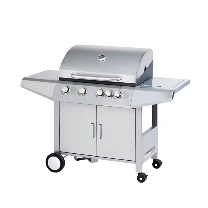 Muvip Barbacoa Gas Inox 5 Fuegos - 1