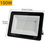 Floodlight LED RGB IP66 Impermeable 220V 30W 50W 100W Luz De Iluminación Exterior Con Reflector Para Paisajismo Y Decoración De Exterior - details 1