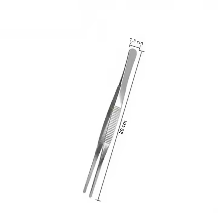 Pinzas De Barbacoa Multifuncionales Acero Inoxidable Pinzas De Alimentos Clip De Cocina Herramientas De BBQ Churrasco Tweezers Para Buffet - 1