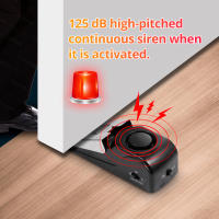 Sistema De Alarma Para Puertas FUERS Con Bloqueo Antirrobo Portátil Y Alarme De Presión Seguridad Doméstica Alta Potencia 125dB - details 1