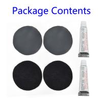 Set De 4 Parches Y Pegamento Para Reparación De Camas Inflables Barcos Sofás Alta Calidad Compatible Con Varios Productos - details 2
