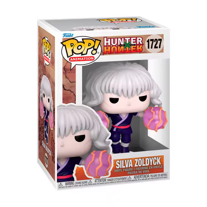 FIGURA POP HUNTER X HUNTER SILVA ZOLDYCK 9 CM - Nuevo a Estrenar - Original FUNKO - Miniatura POP - Figura de Colección Funko - Colección Hunter X Hunter - Pop Anime - 1