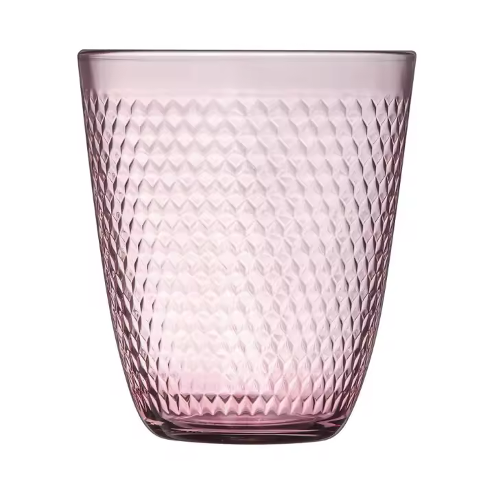 ARCOROC PAMPILLE ROSA Caja 6 Vasos Altos Vidrio 31CL Rosa - 1