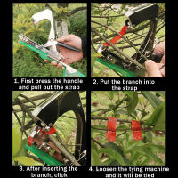Máquina De Atado De Jardín Herramienta Para Ramas De Plantas Cinta De Tapa Para Uvas Tomates Pepinos Pimientos Flores - details 11