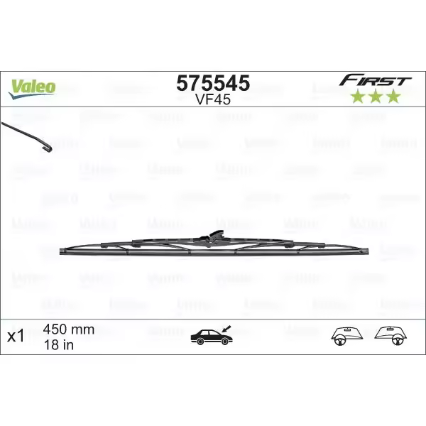 Limpiaparabrisas 575545 VALEO - 1