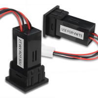 Adaptador De Cargador Dual USB Para Coche HulitTop ABS Plástico Compatible Con Volkswagen T5 Transporter 2003-2009 - details 5