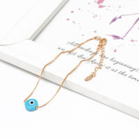 Pulsera De Encanto Ojo Turco Azul Con Cadena De Cobre Ajustable Para Mujeres Y Niñas Joyería De Moda Con Cierre De Lobulo BE73 - details 7