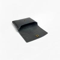 Cartera de Cuero Granulado,monedero ,tarjetera, billetera pequeña de cuero Granulado,Piel Vacuno,hecho en Italia,piel auténtico, Elegante, Ultra Ligera, Suave y Práctica,regalo para mujer - details 16