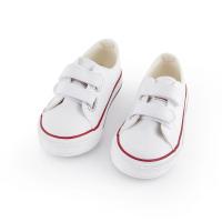 ANDY-Z AN1007 Blanco Zapatillas De Lona  con velcro  con puntera de goma - details 2