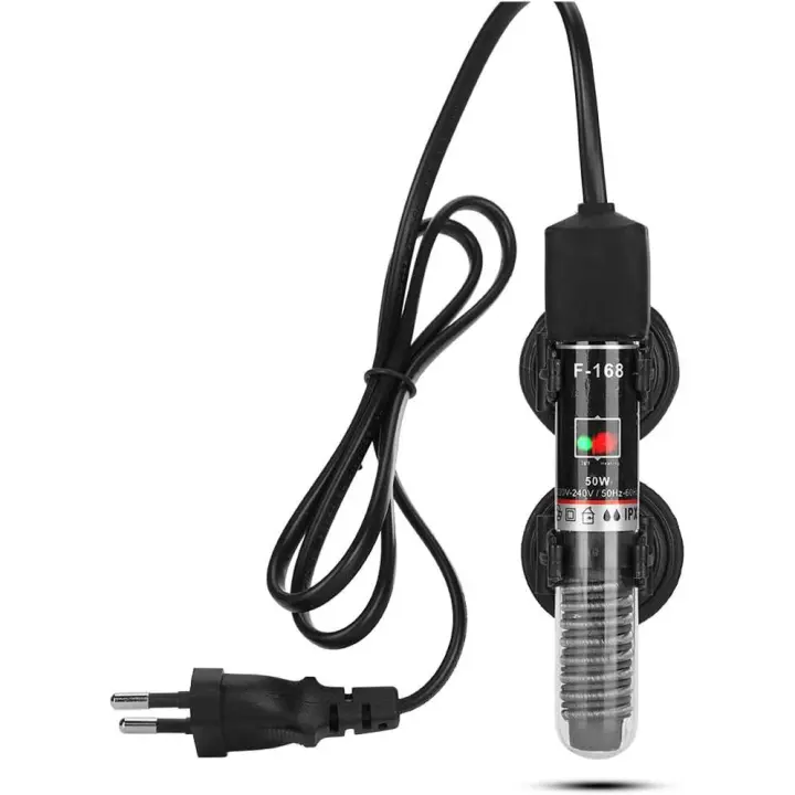 Calentador Sumergible Automático 26 ℃ | Termostato de Temperatura Constante | 50 W Varilla de Calentamiento de Acuario | Tanque de Peces Kit de Acuario de Agua - 1