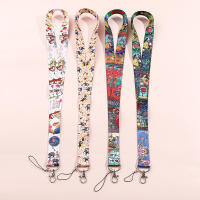 Lanyard De Belleza Y Bestia Para Llaves Correa De Cuello Para Tarjeta De Identificación Porta-llaves Accesorios De Regalo Material De Silicona Y Aleación De Zinc - details 1