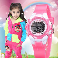 Reloj Digital Para Niños Resistente Al Agua Con Correa De Silicona Deportiva Pantalla LED De 7 Colores Regalo Para Estudiantes Para Niñas Y Niños Entre 3 Y 10 Años - details 4