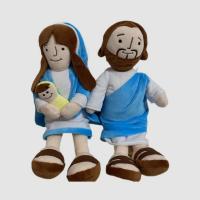 Muñeco De Peluche De Jesús Y María De Amazon Regalo Para El Día De Los Niños Relleno De Algodón PP Tamaño 33cm Unisex - details 8