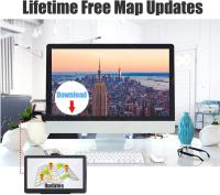 Navegación GPS para coche, mapa 2022, pantalla táctil de 7 pulgadas, GPS de coche de 256 a 8 GB, guía de dirección de giro de voz, velocidad de soporte y advertencia de luz roja, mapa preinstalado de toda la vida de América del Norte, actualización gratui - details 9
