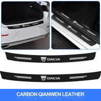 Pegatina De Fibra De Carbono Para Parachoques Trasero De Coche Protección Para Dacia Duster Logan Sandero Lodgy Dokker Stepway Mcv 2 Solenza RS - details 8
