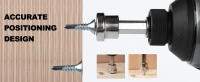 Geinxurn Juego De Puntas De Destornillador Phillips #2 1 Pulgada En Cr-V Acero Para Tabique Y Techo Desechable Sin Mango - details 1