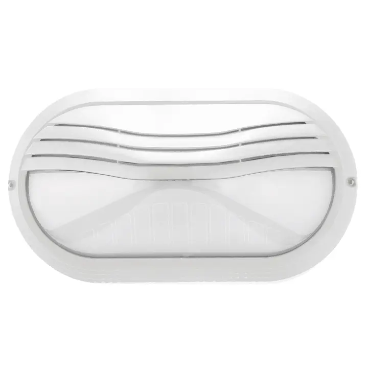 Novolux Lighting - Aplique de pared- PLAFF, uso exterior, L27cm, E27, 42W, IP65, termo plástico, blanco, exterior - 1