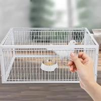 Caja De Atracción Para Pájaros 2 Puertas Caja De Rata Caja De Ratón Solo Entrada Cerradura Automática Reforzada Para Pigeons Herramienta De Recogida - details 0
