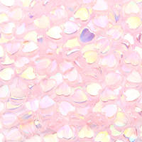 100pcs Bolas De Acrílico Corazón AB Color Transparentes 8mm Para Fabricación De Joyas Collares Pulseras Accesorios DIY - details 7
