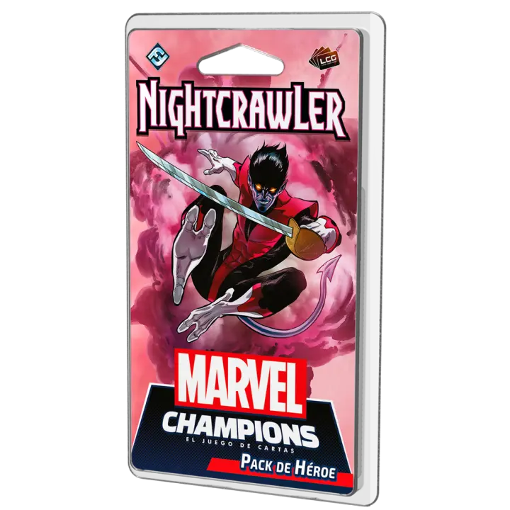 Nightcrawler Rondador nocturno Heroes de Marvel Champions El juego de Cartas Fantasy Flight games - 1