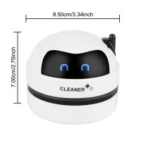 Mini Aspiradora Portátil Recargable Por USB Limpieza De Escritorio Con Cepillo De Limpieza Para Hogar Y Oficina Eliminador De Polvo Para Mesa - details 11