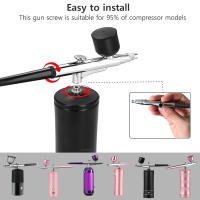 Pistola De Pulverización K5 Con Tazas Kit De Limpieza Y Herramientas De Repuesto Para Arte De Uñas Manicura Pintura De Galletas Y Manualidades - details 0